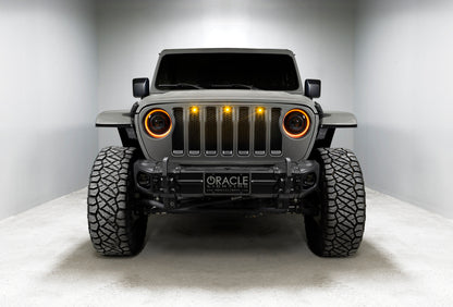 Oracle Jeep JL/Gladiator JT Oculus Bi-LED Projector Headlights - Amber/White Switchback