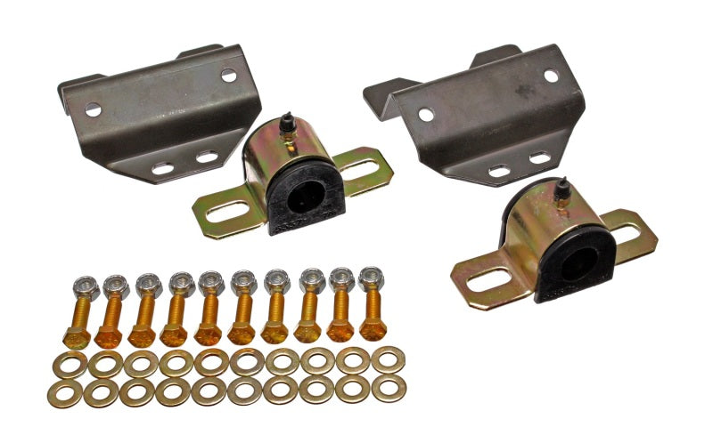 Energy Suspension 67-72 Dodge Dart / 65-69 Charger Black 15/16in Greaseable Bushing Adapter Kit