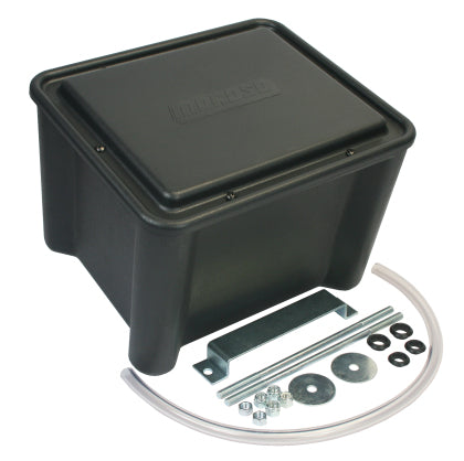 Moroso - Sealed Battery Box Black w/Mounting Hardware - Black
