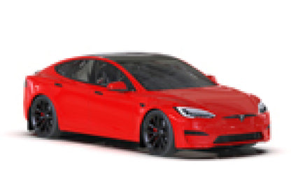 Rally Armor 21-26 Tesla Model S / S Plaid Black UR Mud Flap w/Red Logo