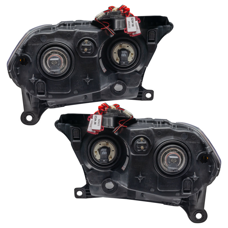 Oracle 11-13 Dodge Durango SMD HL Halogen - Black - ColorSHIFT w/ 2.0 Controller
