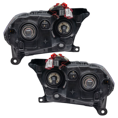 Oracle 11-13 Dodge Durango SMD HL Halogen - Black - ColorSHIFT w/ 2.0 Controller