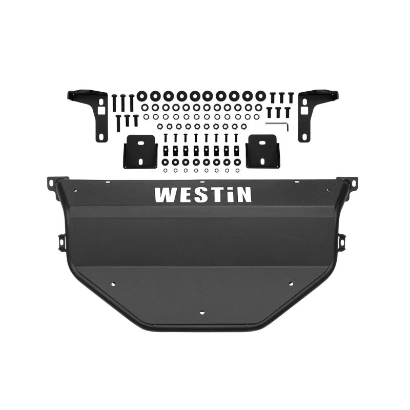Westin 2013-2018 Ram 1500 Outlaw Bumper Skid Plate - Textured Black
