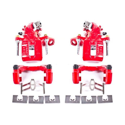 Power Stop 06-11 Acura CSX Rear Red Calipers w/Brackets - Pair