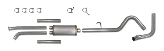 Diamond Eye KIT 3-1/2in Catback Single GAS AL TOYOTA TUNDRA 5.7L 07-10