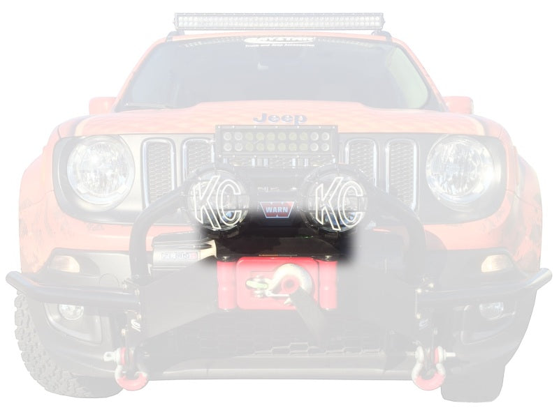 Daystar 2015-2018 Jeep Renegade Winch Bumper Light Bracket
