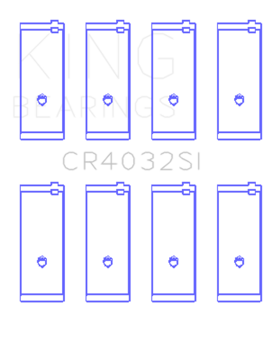 King Engine Bearings Toyota 4AGE Performance Rod Bearing Set