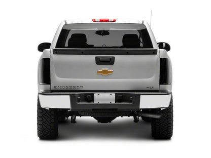 Raxiom 07-14 Chevrolet Silverado 1500 Axial Series LED Tail Lights- Black Housing (Smoked Lens)