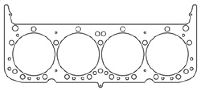 Cometic GM Small Block 4.080 inch Bore .027 inch MLS Head Gasket w/ Valve Pockets