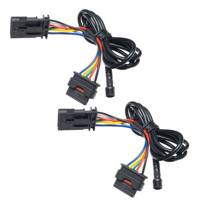 Oracle Jeep JL/Gladiator JT Oculus Bi-LED Projector Headlights - Amber/White Switchback