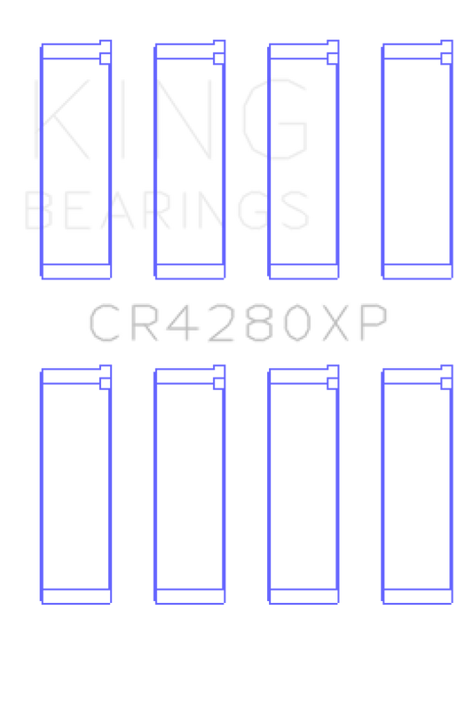 King Engine Bearings Subaru WRX/STi EJ20/EJ22/EJ25 48mm Rod Performance Rod Bearing Set - Size STDX