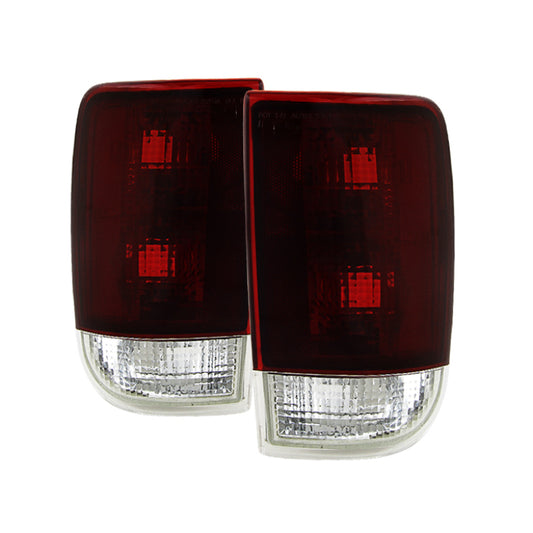 Xtune Chevy Blazer 95-05 OE Style Tail Lights Red Smoked ALT-JH-CB95-OE-RSM