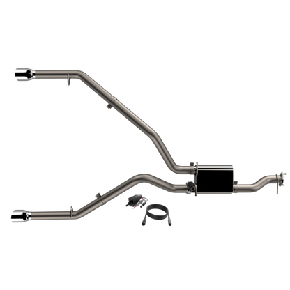 2019-2024 Ram 1500 QTP Screamer Split Rear Exit Cat Back