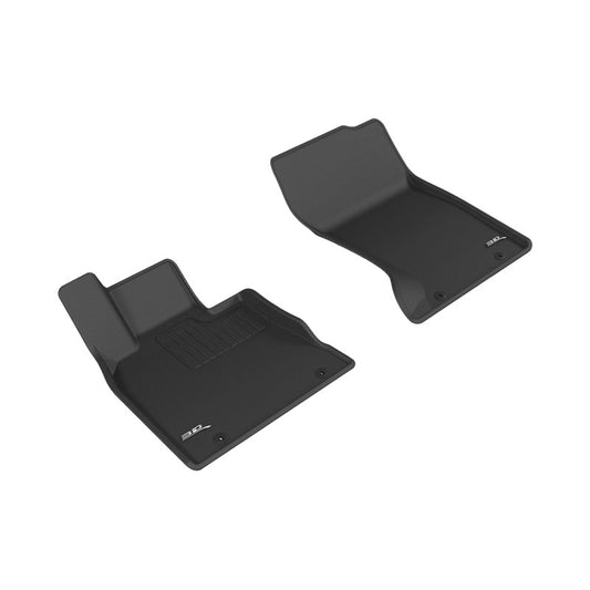 3D MAXpider 17-21 Genesis G90 AWD Kagu 1st Row Floormats - Black