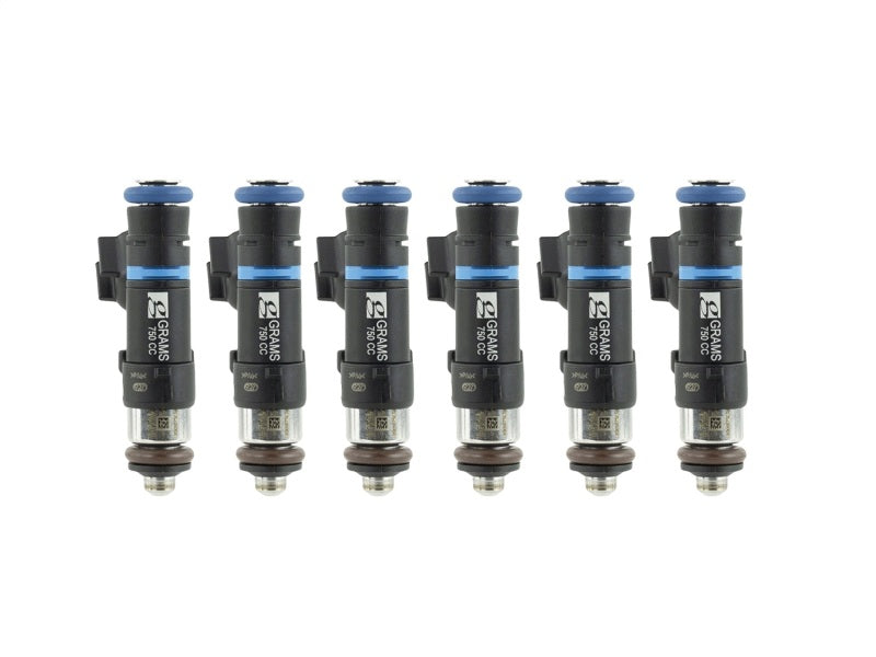 Grams Performance Nissan R32/R34/RB26DETT (Top Feed Only 14mm) 750cc Fuel Injectors (Set of 6)