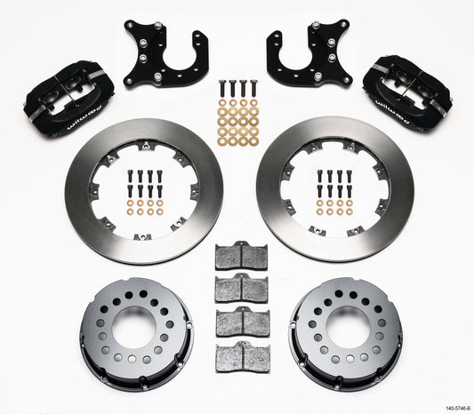 Wilwood Forged Dynalite P/S Rear Kit Chevy 12 Bolt-Spec 3.15in Bearing