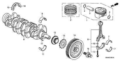 Honda - K-Series RSX Type-S 86mm Piston Ring Set