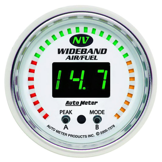 Autometer NV 52mm Wideband Air/Fuel Gauge