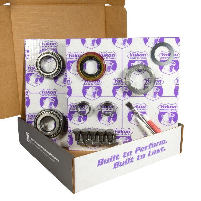Yukon Gear 7.5in GM 3.23 Rear Ring & Pinion Install Kit 26 Spline Positraction 2.25in Axle Bearings