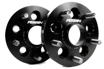 PERRIN Subaru/Toyota/Scion 20mm Wheel Adapter (Bolt-On Type) 5x100 to 5x114.3 w/56mm Hub - Pair