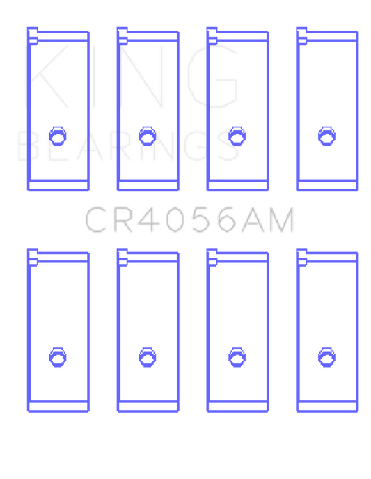 King Engine Bearings Suzuki G15A/G16A/B (Size Standard) Rod Bearing Set
