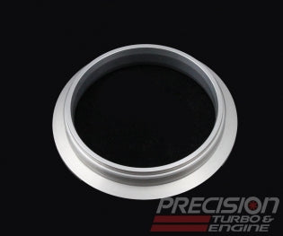 Precision Turbo & Engine - 4 5/8" Turbine Discharge Flange for GT42/GT45 Turbochargers (Stainless Steel)
