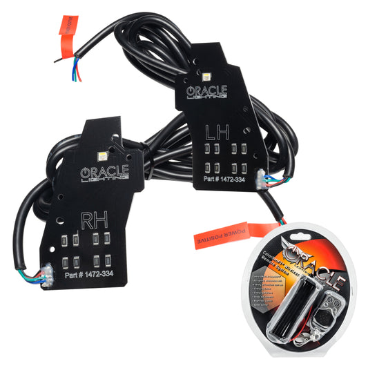 Oracle 20-22 Ford Explorer Dynamic RGB Headlight DRL Kit - ColorSHIFT - w/ RF Controller