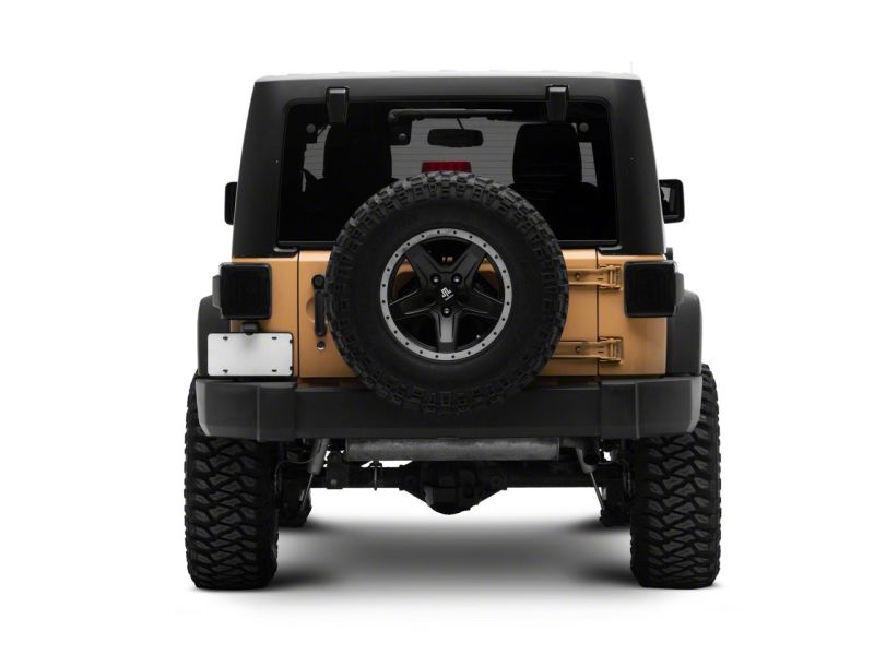 Raxiom 07-18 Jeep Wrangler JK Axial Series Carver LED Tail Lights- Black Housing (Smoked Lens)