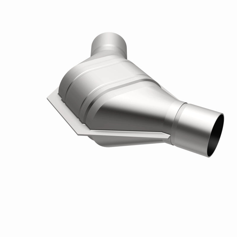 MagnaFlow Universal Catalytic Converter 2.00in Angled In/Out Frnt CA