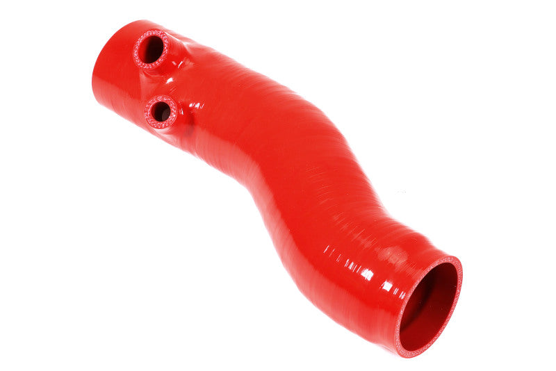 PERRIN 22-24 Subaru WRX / 20-25 LGT & OBXT Turbo Inlet Hose w/Turbo Adapter Flange (Long) - Red