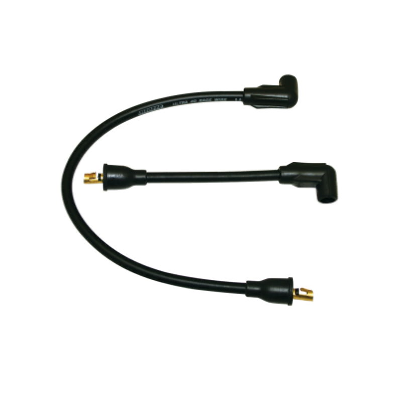 Moroso Harley-Davidson 80-84 FL / 84-99 FXST/FLST / 91-98 FXD Ultra 40 Wire Set - Black