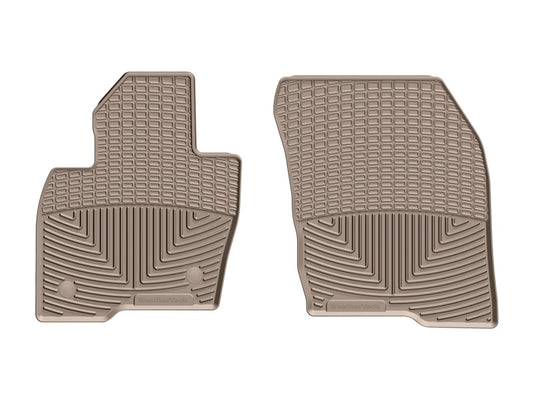 WeatherTech 2015+ Ford Edge Front Rubber Mats - Tan