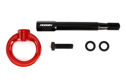 PERRIN 22-25 Toyota GR86 Tow Hook Kit (Front) - Red