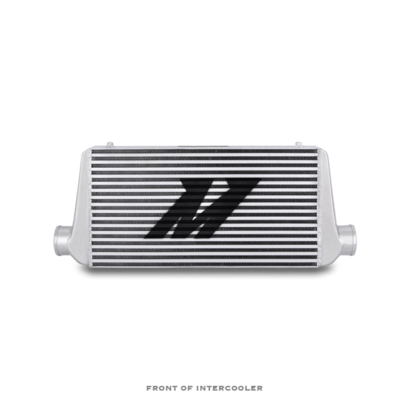 Mishimoto Universal Silver R Line Intercooler Overall Size: 31x12x4 Core Size: 24x12x4 Inlet /Outlet