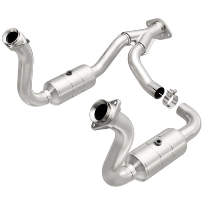 MagnaFlow DF Cat Conv 08-10 Ford F-250/F-250 SD/F-350/F-350 SD 5.4L/6.8L/F-450 SD 6.8L Y-Pipe Assy