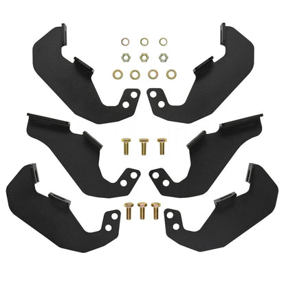 Westin 21-22 Ford Bronco 4-door Outlaw Nerf Step Bars - Textured Black