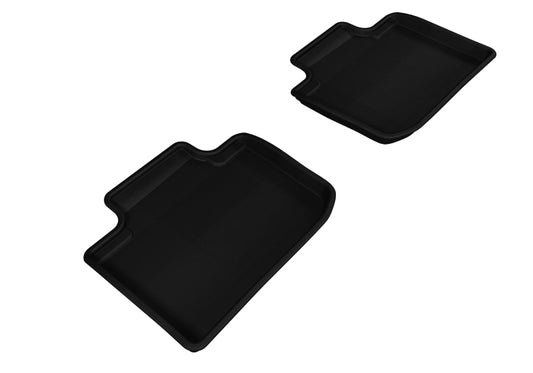 3D MAXpider 2014-2020 Lexus IS Kagu 2nd Row Floormats - Black