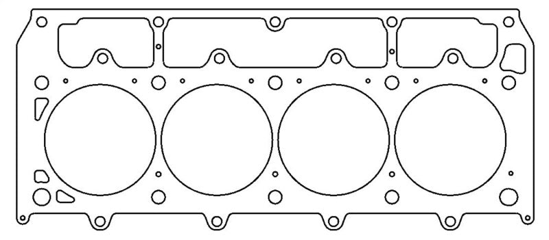 Cometic GM LSX McLaren 4.125in Bore .040 inch MLS Head Gasket - Right