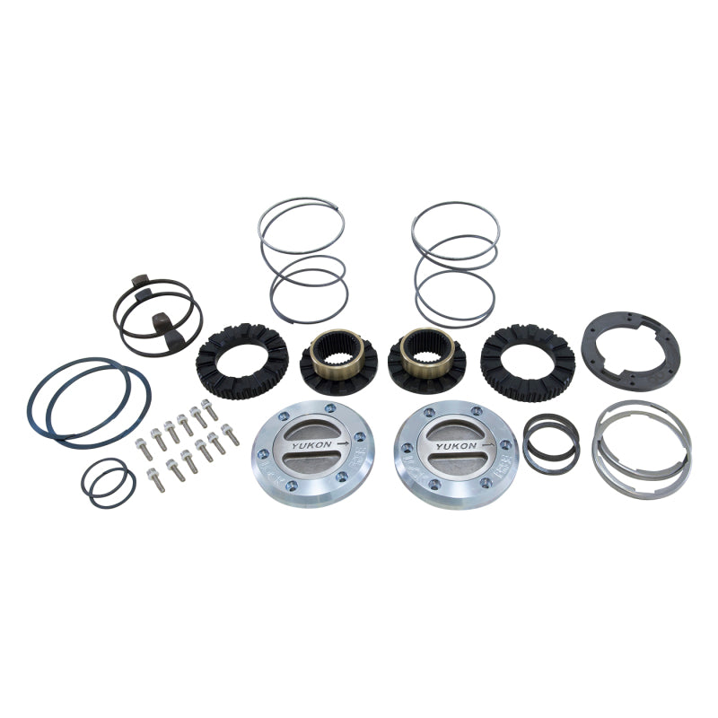 Yukon Gear Hardcore Locking Hub Set for 00-08 Dodge 1-Ton Front w/Spin Free Kit