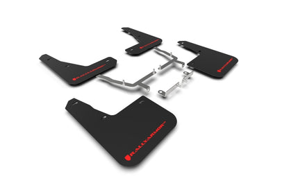 Rally Armor 19-25 Ford Focus ST MK4 Black UR Mud Flap w/Red Logo
