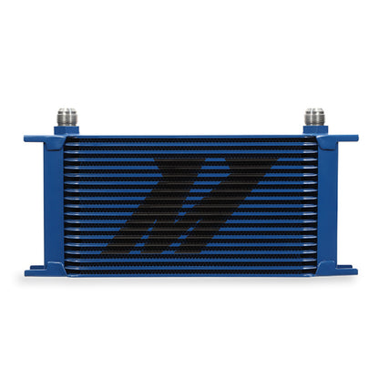 Mishimoto Universal 19 Row Oil Cooler - Blue