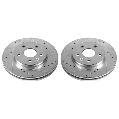 Power Stop 11-16 Buick LaCrosse Front Evolution Drilled & Slotted Rotors - Pair
