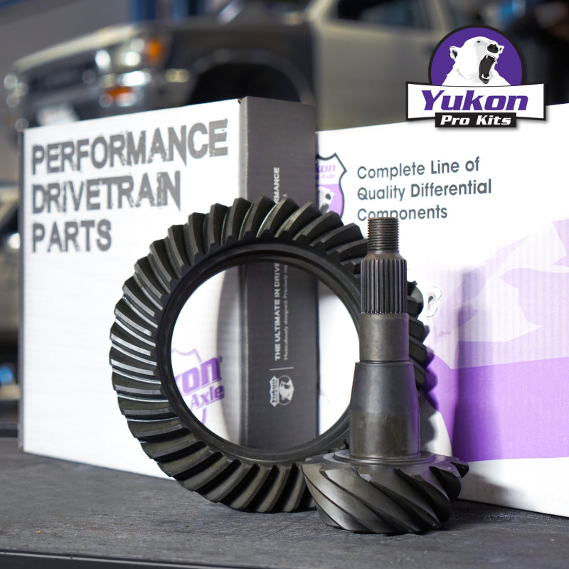 Yukon Gear 10.5in Ford 4.11 Rear Ring & Pinion Install Kit 35 Spline Positraction