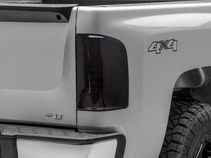 Raxiom 07-14 Chevrolet Silverado 1500 Axial Series LED Tail Lights- Black Housing (Smoked Lens)