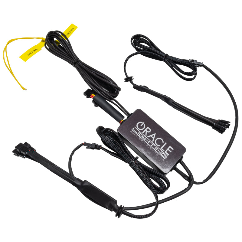 Oracle 15-17 Ford Mustang V6/GT/Shelby Dynamic DRL  w/ Halo Kit - ColorSHIFT - Dynamic