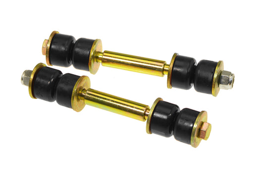 Prothane Universal End Link Set - 4 3/4in Mounting Length - Black
