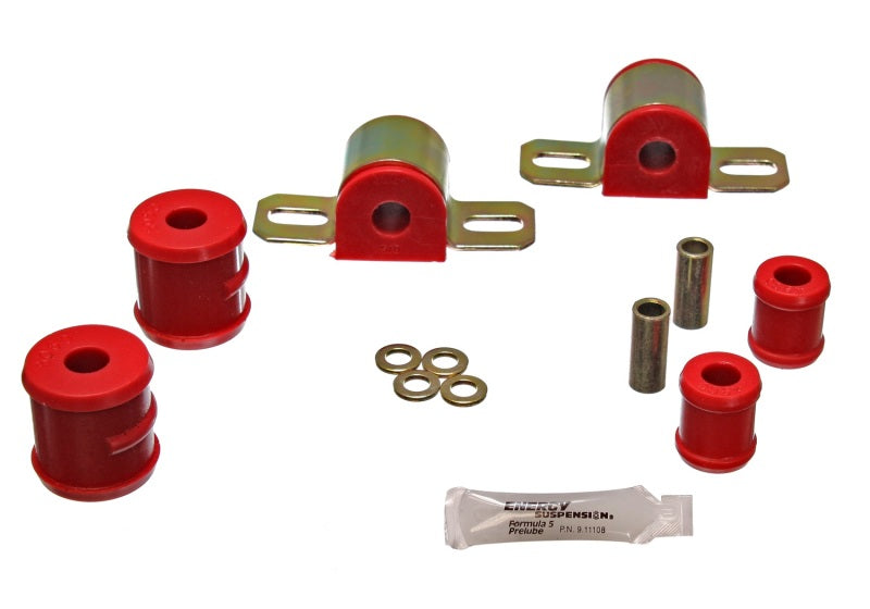 Energy Suspension GM 7/8in Rear Stab Bushing Set - Red