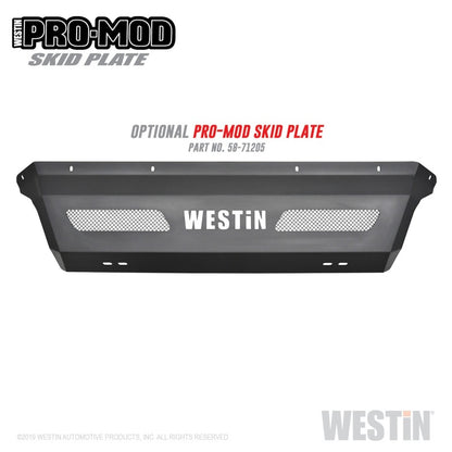 Westin 2011-2016 Ford F-250/350/450/550 Super Duty Pro-Mod Front Bumper - Textured Black