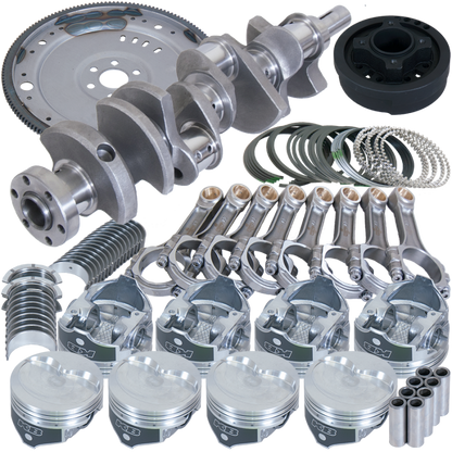 Eagle Ford 302 V-Rib Belts 157 Tooth Flywheel Balanced Rotating Assembly 5.400in I-Beam +.030 Bore