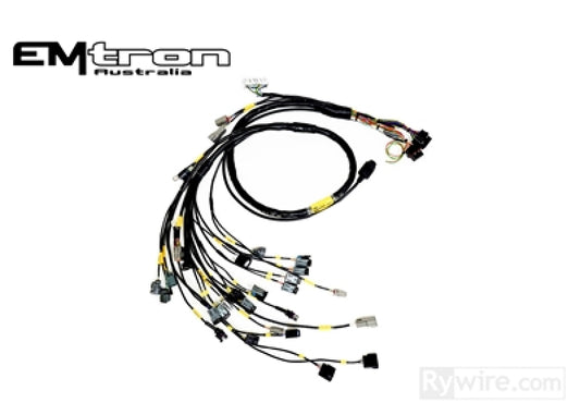 Rywire Honda B-Series (w/MTron KV8 ECU) Eng Harn w/OBD1 Alt/EV14 Inj/AEM IAT & MAP (Adapter Req)